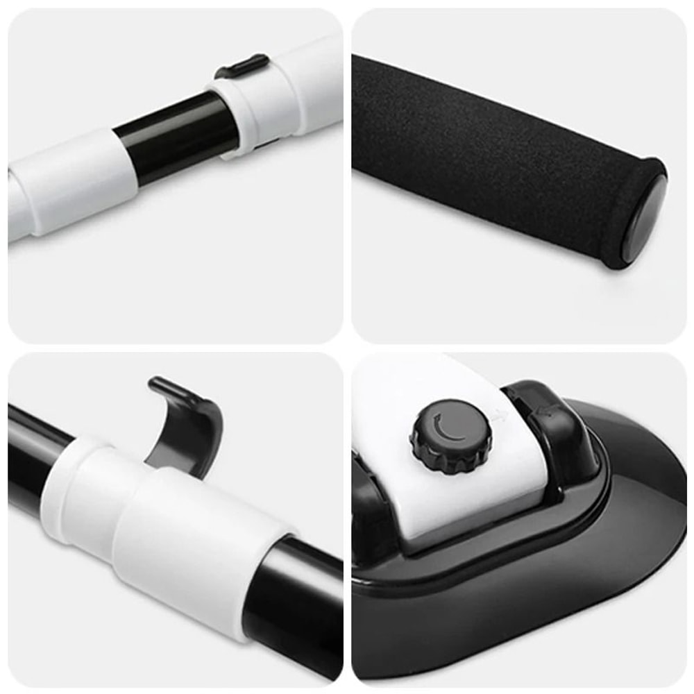 Telescopic Car Wash Brush With 15 Degree Bend And Rotating Chenille Mop Head 5