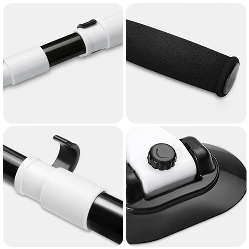 Telescopic Car Wash Brush With 15 Degree Bend And Rotating Chenille Mop Head 5