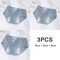 3 Pack Women Cotton Menstrual Briefs Leakproof High Absorption Postpartum Underwear 12
