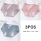 3 Pack Women Cotton Menstrual Briefs Leakproof High Absorption Postpartum Underwear 16