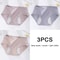 3 Pack Women Cotton Menstrual Briefs Leakproof High Absorption Postpartum Underwear 5