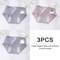 3 Pack Women Cotton Menstrual Briefs Leakproof High Absorption Postpartum Underwear 20