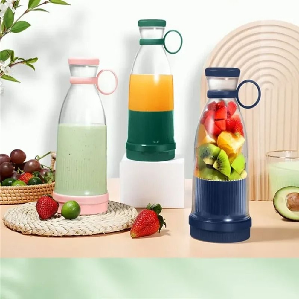Portable Electric Juicer Cup USB Rechargeable Blender For Smoothies And Milkshakes 0