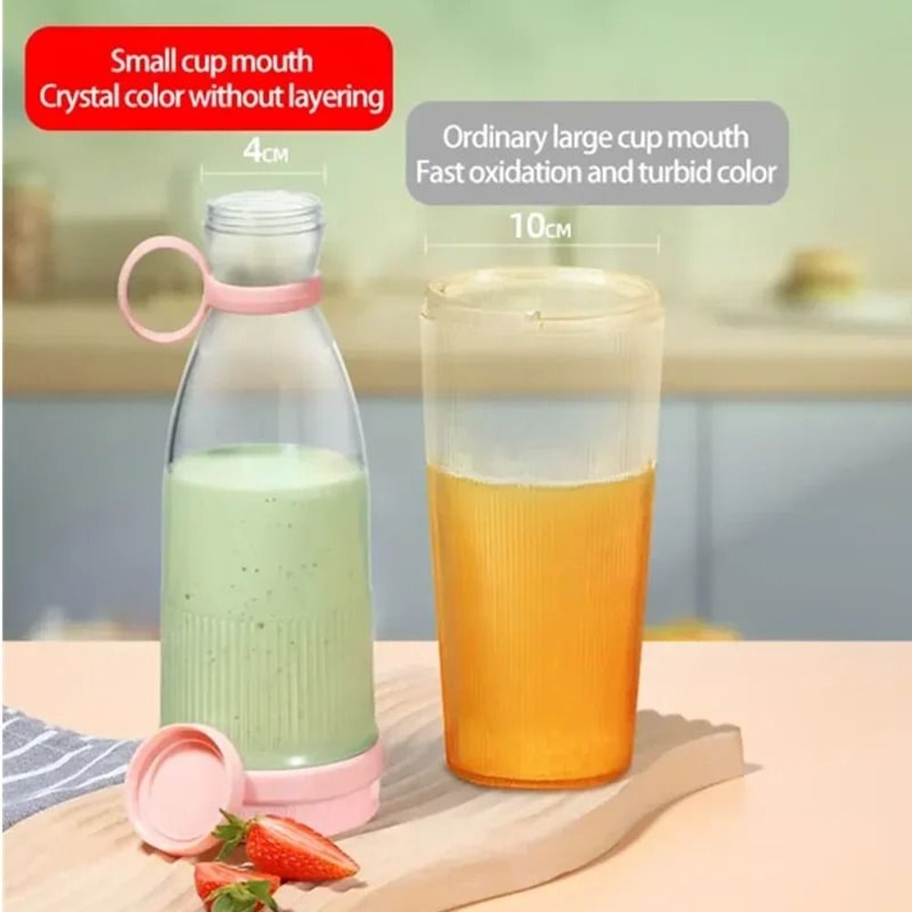 Portable Electric Juicer Cup USB Rechargeable Blender For Smoothies And Milkshakes 3