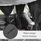 4 Piece Car Privacy Curtain Set Window Shade For Travel Nap Camping And Night Driving 0