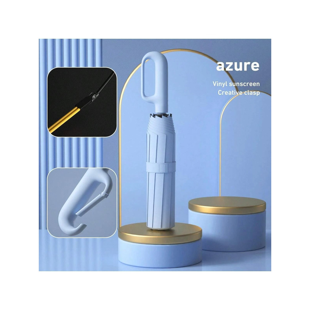 Fully Automatic Windproof Folding Umbrella  Portable Double Layer Design For Men And Women 14