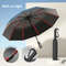 Fully Automatic Windproof Folding Umbrella  Portable Double Layer Design For Men And Women 26