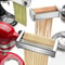 Pasta Attachment For KitchenAid Mixer Stainless Steel Pasta Roller And Cutter For Spaghetti And Fe 2