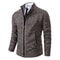 Autumn Winter Mens Casual Sports Coat Fleece Warm Zipper Cardigan 16