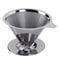 Reusable Coffee Filter Holder Double Layer Stainless Steel Coffee Tea Strainer 5