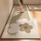 Japanese Style Soft Kitchen Diatomite Mud Floor Mat Anti Slip Super Absorbent Easy Handle Carpet 5