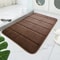 Bathroom Coral Velvet Anti Skid Mat With Quick Dry Water Absorption 7