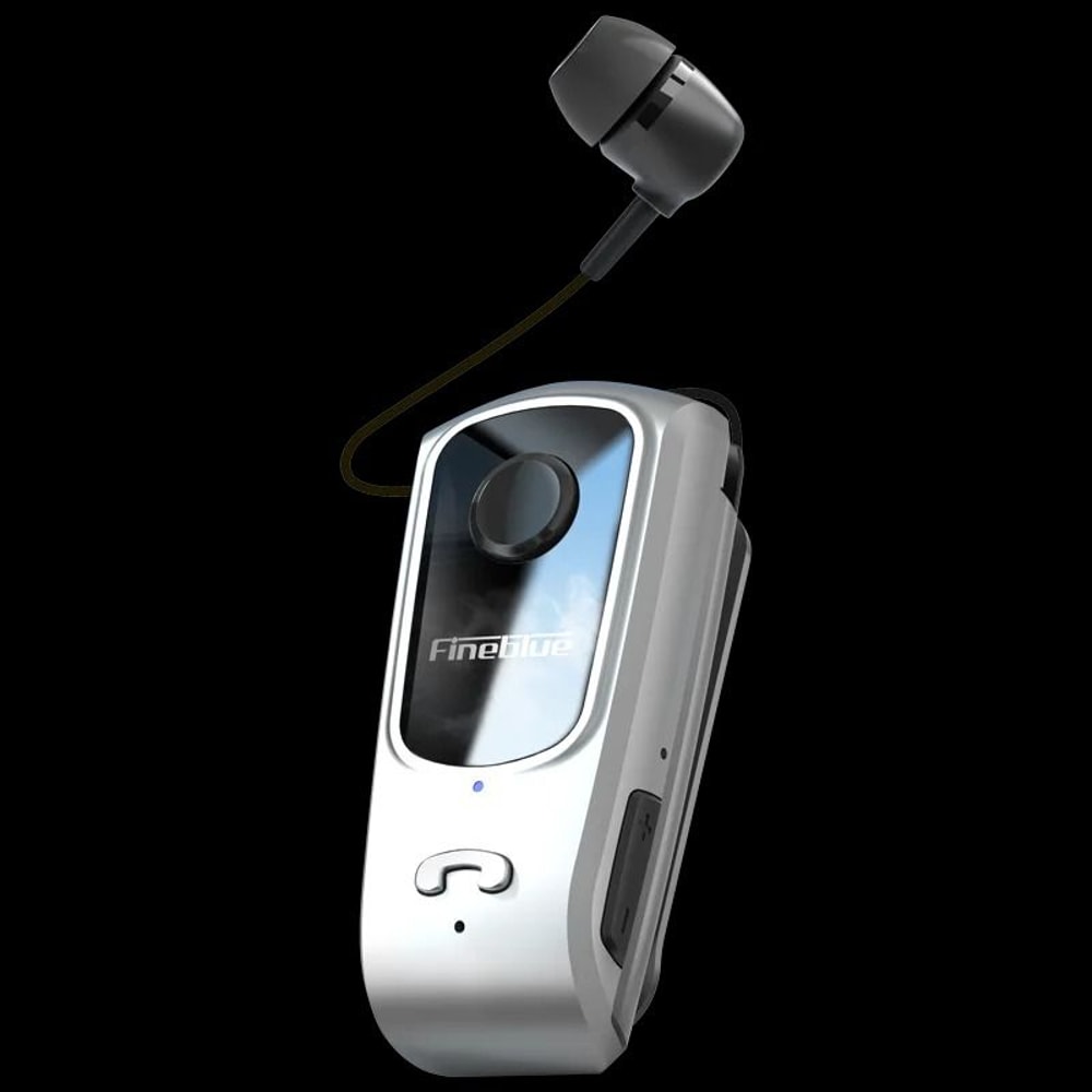 Mini Retractable Wireless Earphone With Clip Vibration Alerts And Bluetooth 50 4