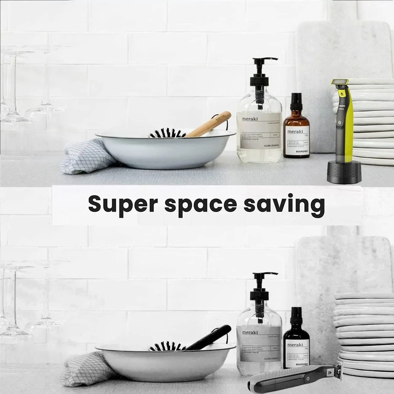 Wall Mounted Charging Base Holder For Electric Shaver 4