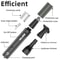 Rechargeable 3 In 1 Nose Ear And Eyebrow Hair Trimmer With Beard And Sideburn Attachments 2