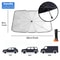 Foldable Car Windshield Sunshade Umbrella For Heat And UV Protection 9