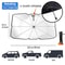 Foldable Car Windshield Sunshade Umbrella For Heat And UV Protection 8