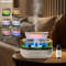 Raindrop Aroma Humidifier And Essential Oil Diffuser With White Noise And Colorful Light 1