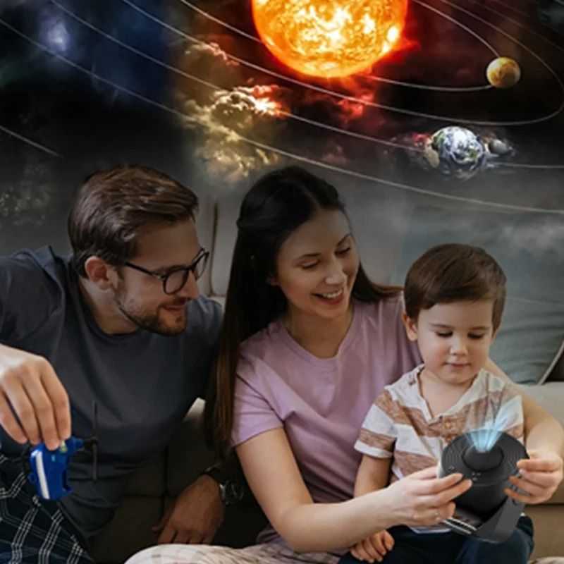 12in1 Planetarium Galaxy Projector With Starry Sky Films And Timer 5