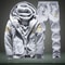 Mens Autumn And Winter Sportswear Set Hooded Jacket And Pants Two Piece Outfit 2