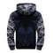 Mens Camouflage Winter Jacket With Fleece Lining And Hood 1