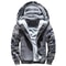 Mens Camouflage Winter Jacket With Fleece Lining And Hood 5