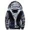 Mens Camouflage Winter Jacket With Fleece Lining And Hood 7