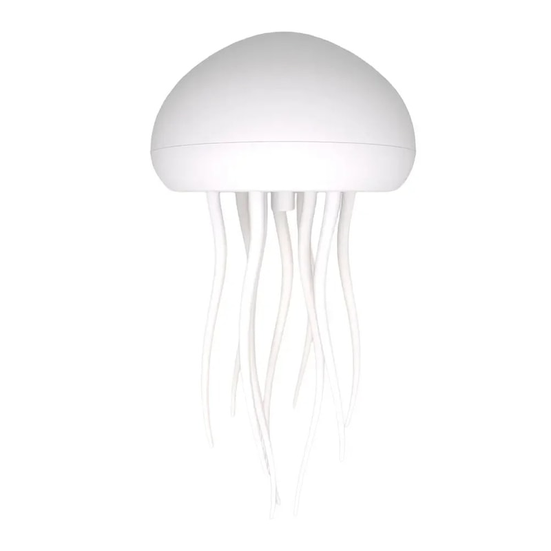 Cartoon Jellyfish Night Light With RGB Gradient And Voice Control 7