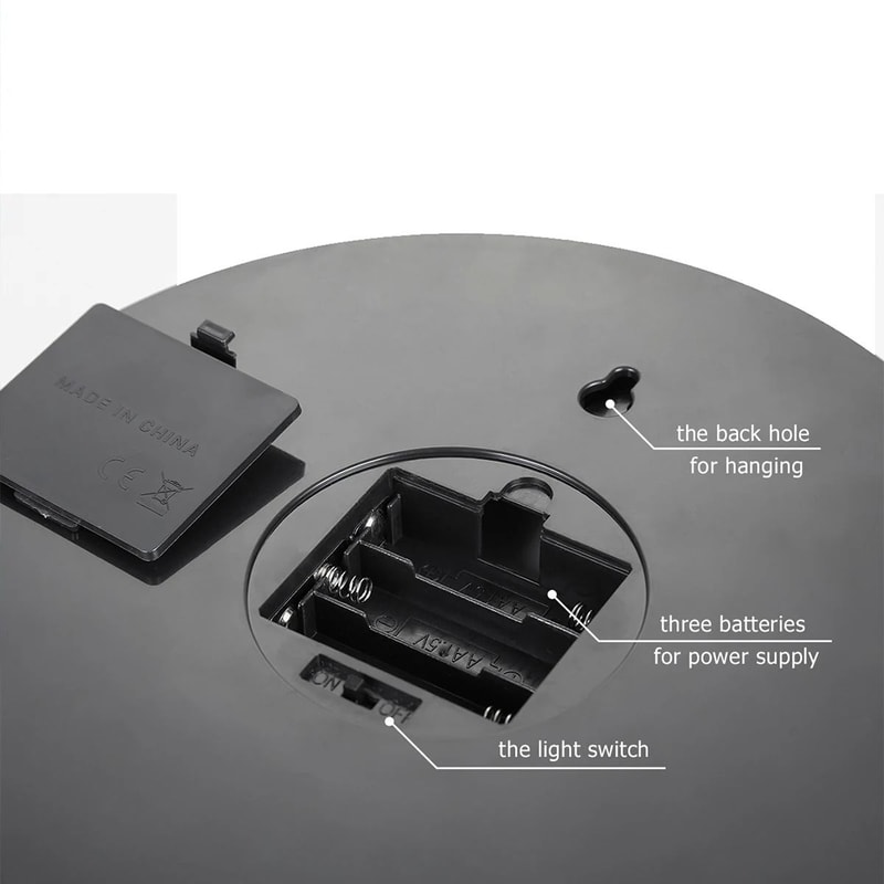 LED Infinity Mirror Light With Wall Mount And Table Stand 6