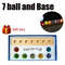 Fantasy Colorful Glass Star Ball Cosmic Planet Decoration 5