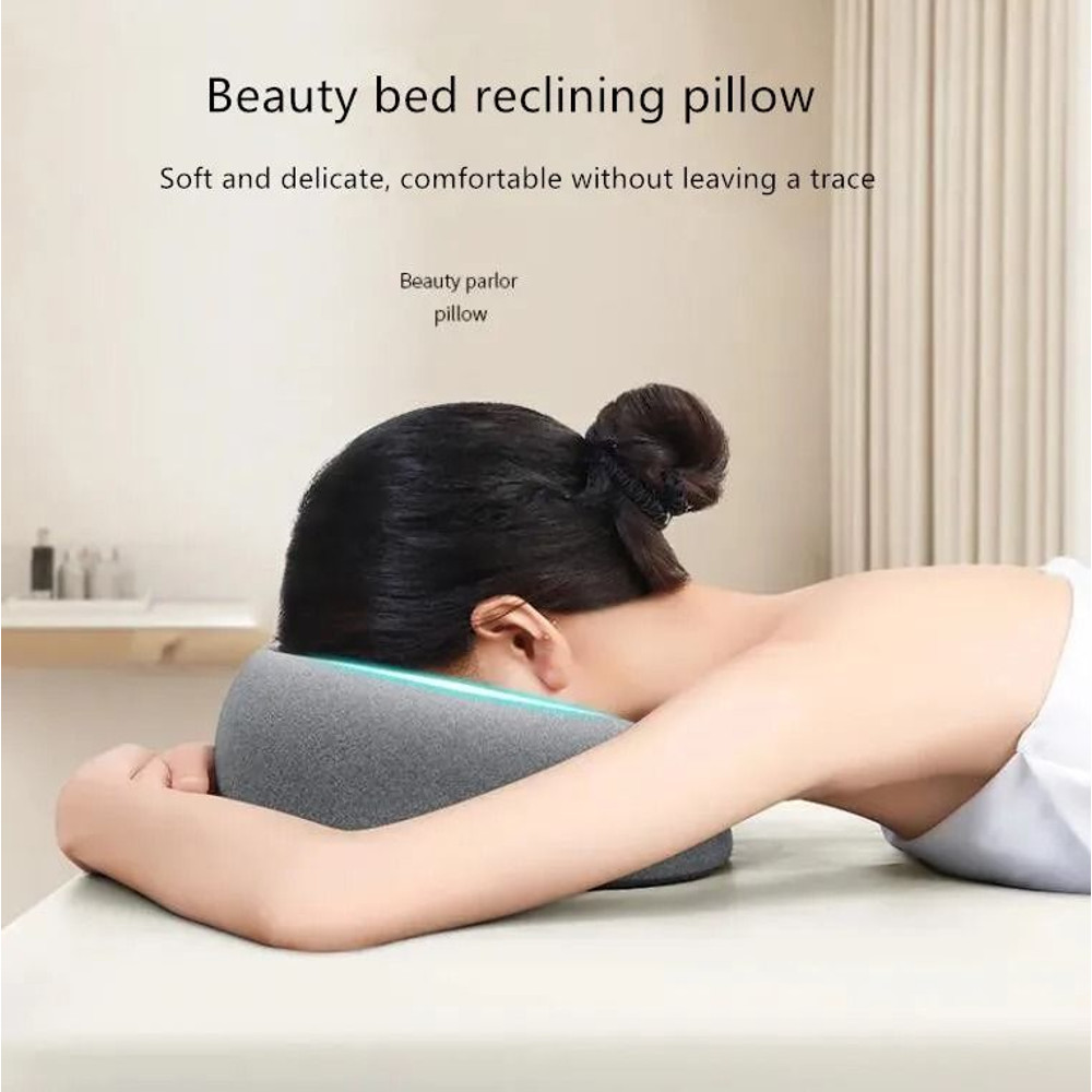 Ergonomic Memory Foam Face Rest Pillow For Lying Down And Massage Support 1