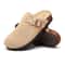 Womens Cork Suede Mules With Arch Support NonSlip Outdoor Slippers 17