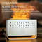 3in1 Flame Effect Aroma Diffuser Humidifier With White Noise And Bluetooth Speaker 5