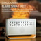 3in1 Flame Effect Aroma Diffuser Humidifier With White Noise And Bluetooth Speaker 5