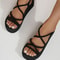 Womens Summer Wedge Sandals With Elastic Strap And Lightweight Sole 3