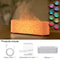 Flame Effect Essential Oil Diffuser With Ultrasonic Mist And Ambient Night Light 9