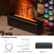 Flame Effect Essential Oil Diffuser With Ultrasonic Mist And Ambient Night Light 12