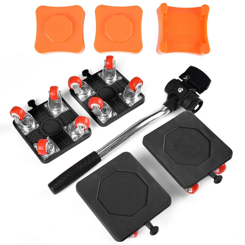 Heavy Duty Furniture Lifter And Mover Tool Set With 400KG Load Capacity 6