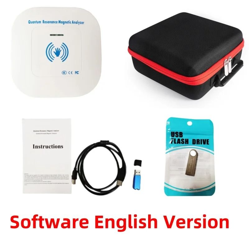 Portable Quantum Resonance Health Analyzer With USB Software Support 8