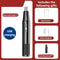 Rechargeable Nose Hair Trimmer With DualUse Design And Washable Blades 11