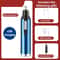Rechargeable Nose Hair Trimmer With DualUse Design And Washable Blades 13