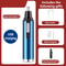 Rechargeable Nose Hair Trimmer With DualUse Design And Washable Blades 13