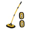 Telescoping Car Cleaning Brush With Long Handle And Chenille Mop Head 9