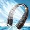 Mini Bladeless Neck Fan With Digital Display Portable Rechargeable Air Cooler 1