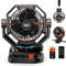 Portable Camping Fan With 20000mAh Battery And LED Lantern 12