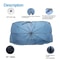 Car Sunshade Windshield Umbrella With Bendable Handle And UV Protection 4