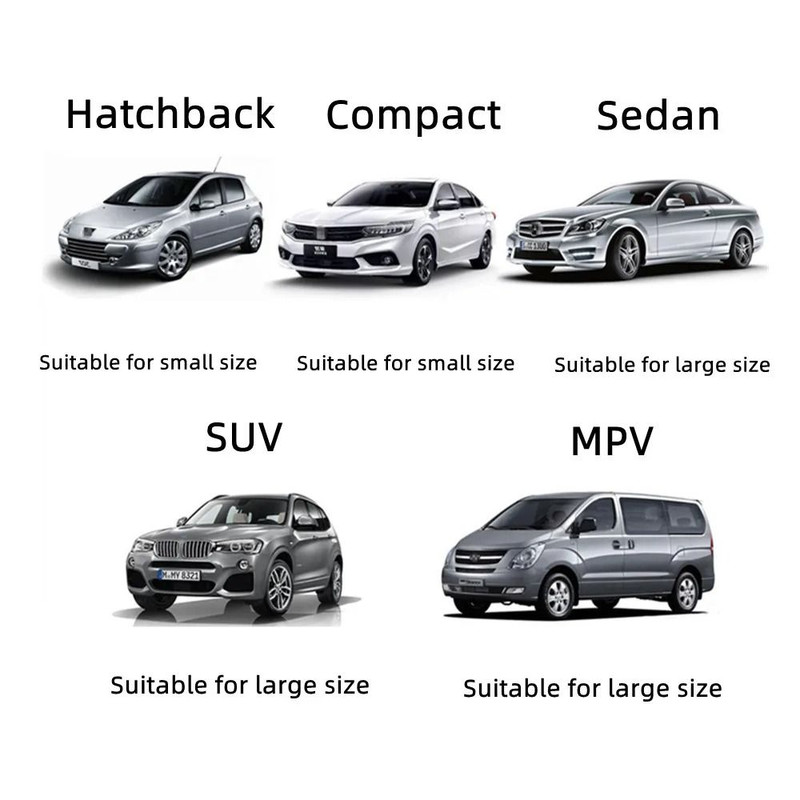 Car Sunshade Windshield Umbrella With Bendable Handle And UV Protection 5