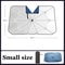 Car Sunshade Windshield Umbrella With Bendable Handle And UV Protection 6