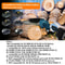 Mini Chainsaw For 18V Battery Handheld 6 Inch Electric Logging Saw Portable Woodworking Tool 1