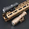 Mini Tactical Weapon Flashlight LED Scout Hunting Light With 20mm Rail Mount 3